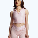 High-Waisted Biker Shorts Baby Pink