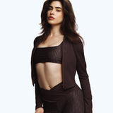 Bra Top Choco Brown