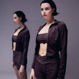Bra Top Choco Brown
