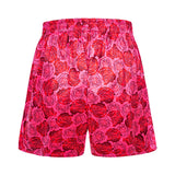 Satin Boxer Shorts Roses