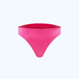 High Waist Bikini Bottom Pink