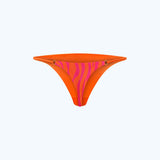 Thong Bikini Bottom Wild Sunrise Zebra