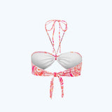 Bandeau Bikini Top Orange