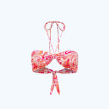 Bandeau Bikini Top Orange