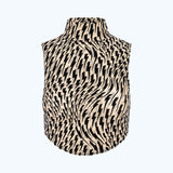 Flock Mesh Crop Top Nude Tattoo