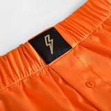 Satin Boxer Shorts Wild Sunrise Orange