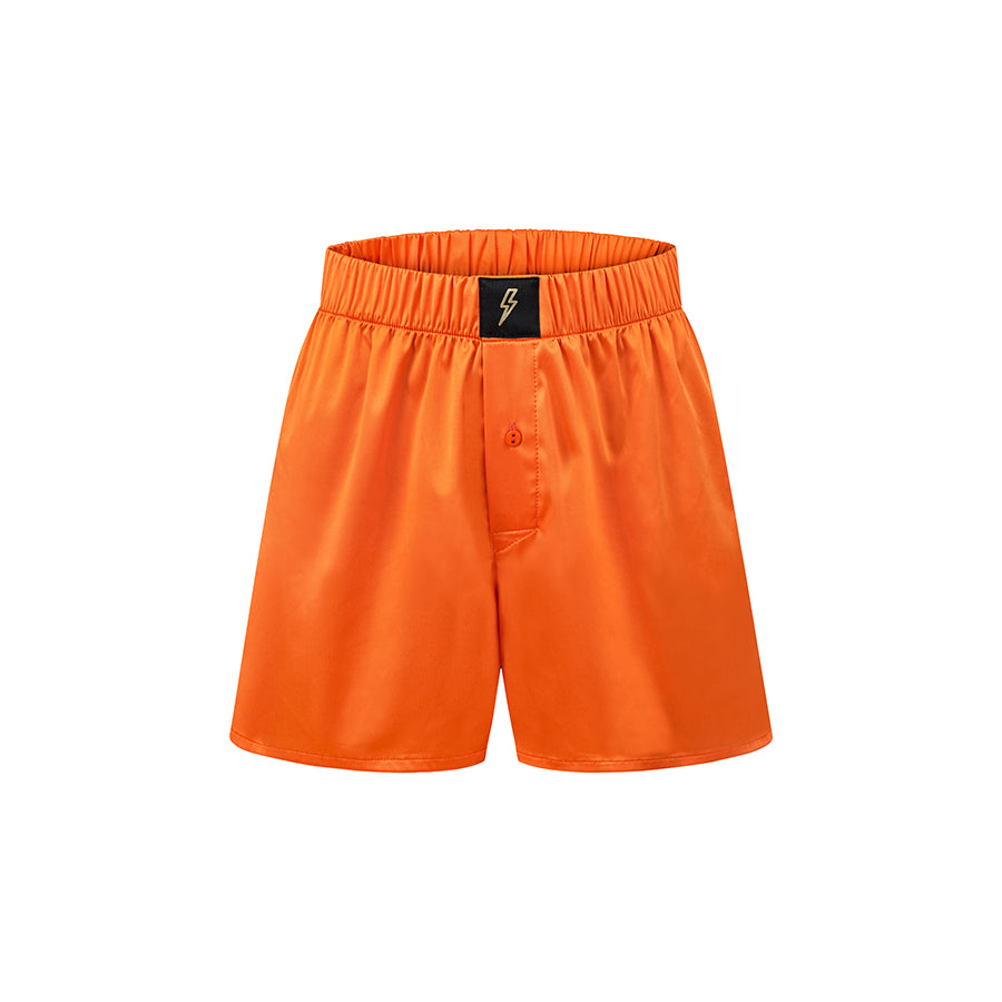 SATIN BOXERS ORANGE WILD SUNRISE - Ekcentrik Underwear – EKCENTRIK store
