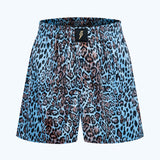 BOXER SHORTS BLUE LEOPARD