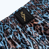 BOXER SHORTS BLUE LEOPARD