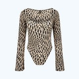 Flock Mesh Bodysuit Nude Tattoo