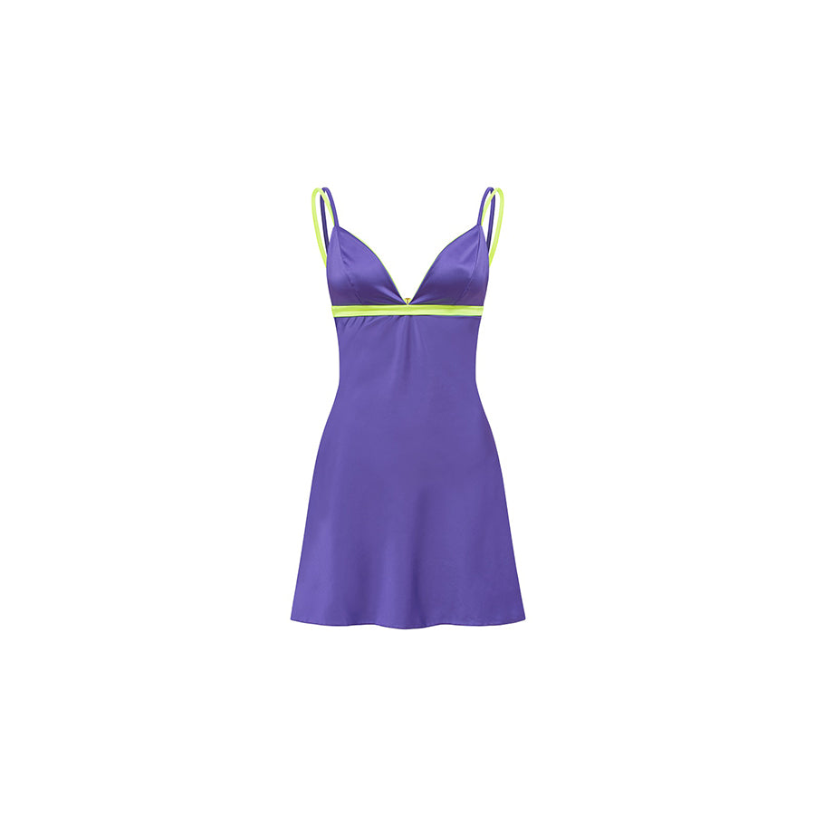 SLIP DRESS Purple Rain - Ekcentrik Underwear
