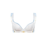 SATIN BALCONETTE Blue Crush - Ekcentrik Underwear