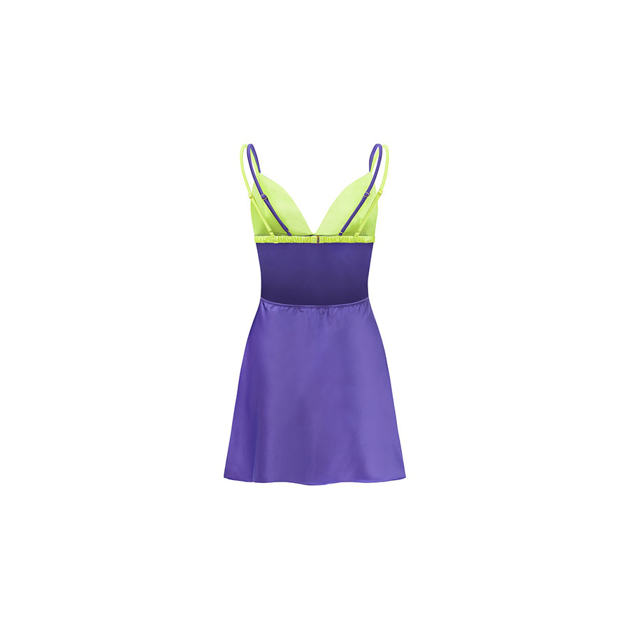 SLIP DRESS Purple Rain - Ekcentrik Underwear