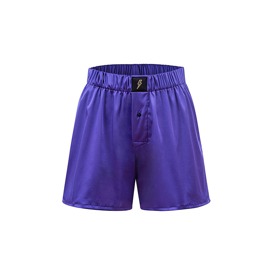 SATIN BOXERS Purple Rain - Ekcentrik Underwear